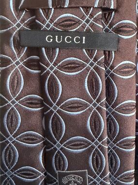 Gucci Geometric Necktie